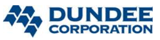 (DUNDEE CORP LOGO)